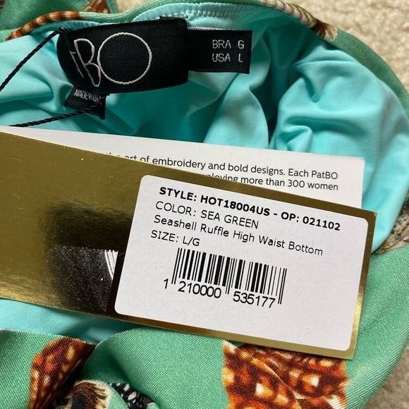 PatBO Seashell Ruffle Bikini - Picture 17 of 17